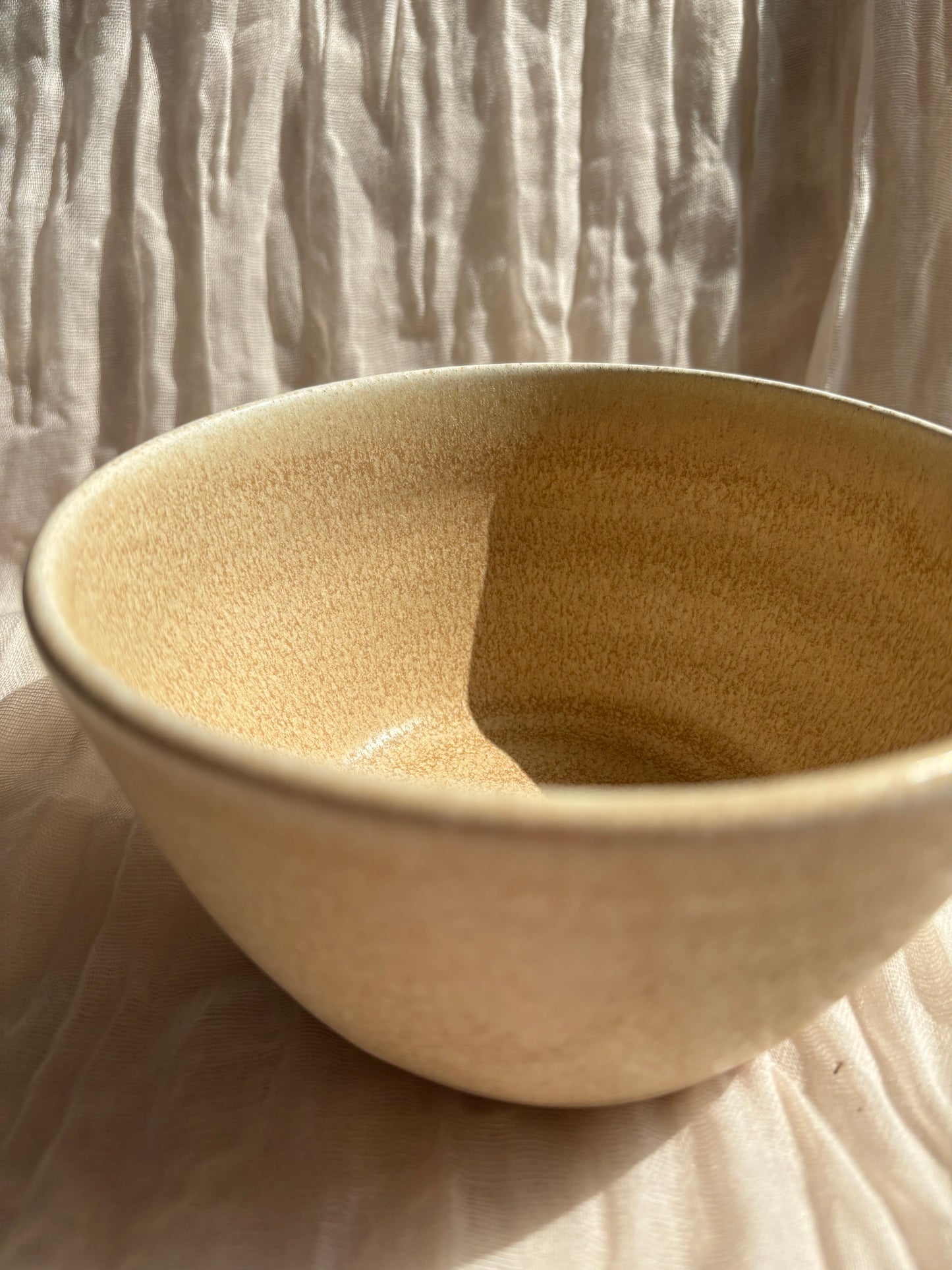 Cream Medium Bowl