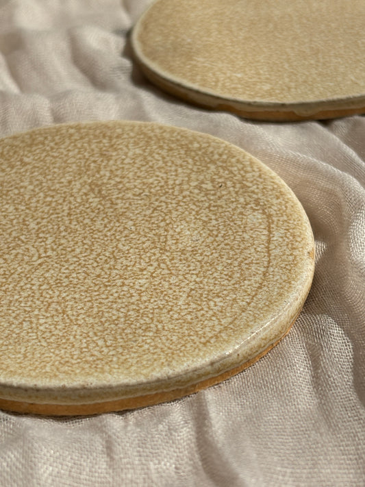 Cream Coaster Sets