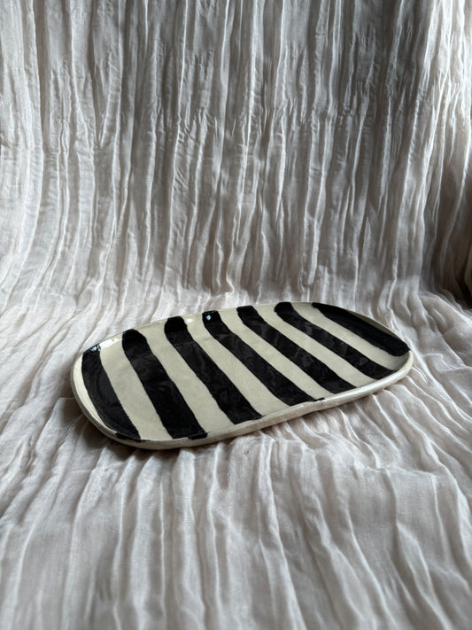 Stripe Large Platter