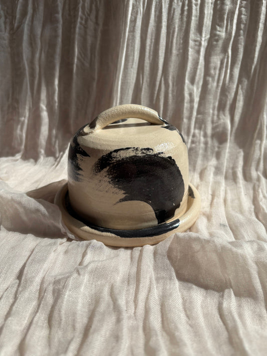 The Makers Mark Butter Dish