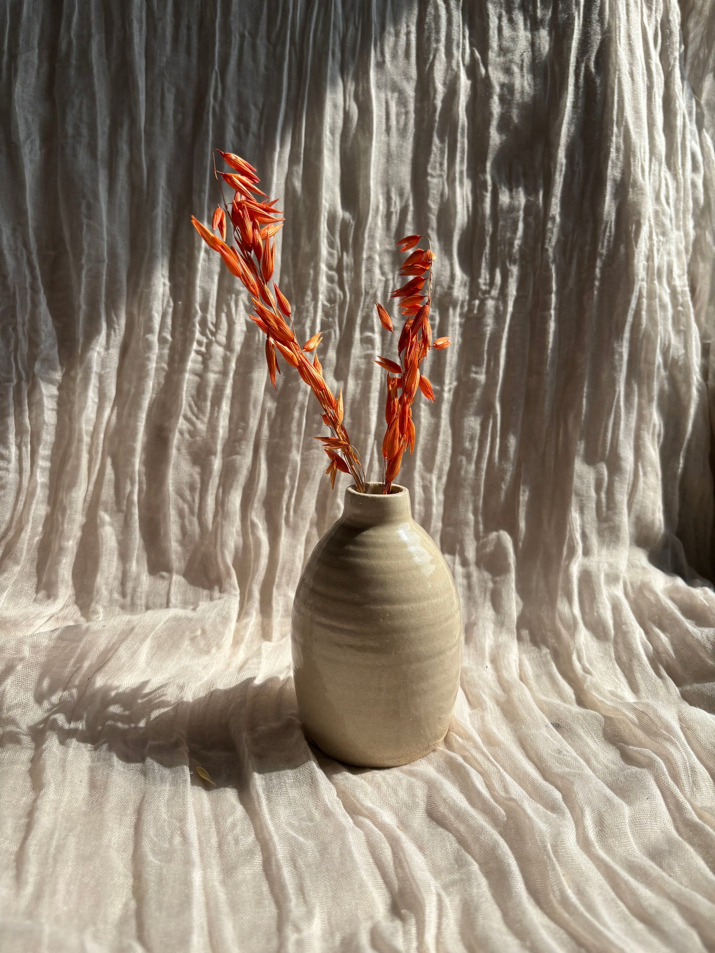 White Bud Vase/Reed Diffuser Bottle