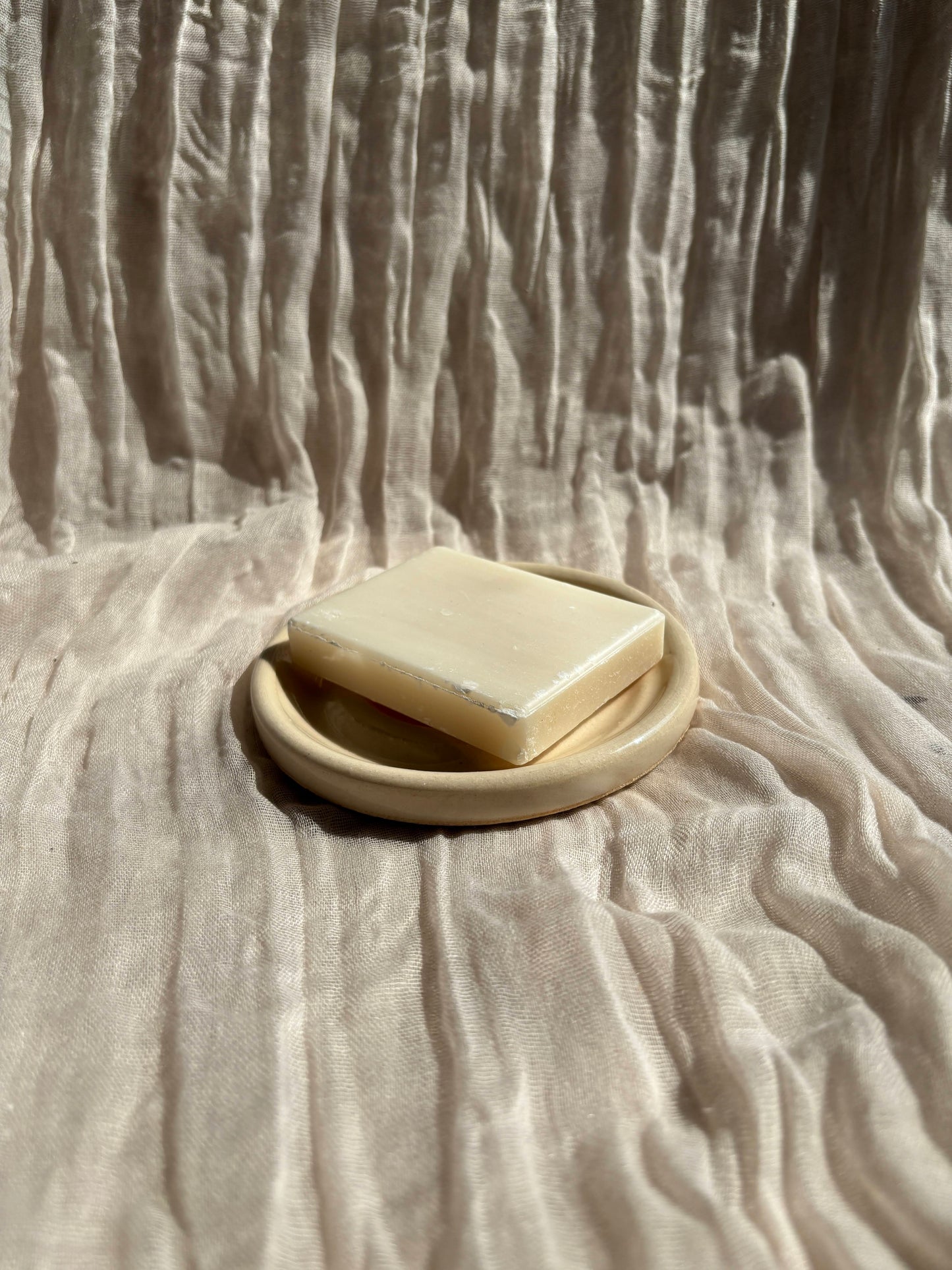 White Soap Dish