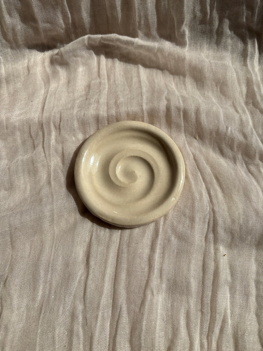 White Mini Soap Dish
