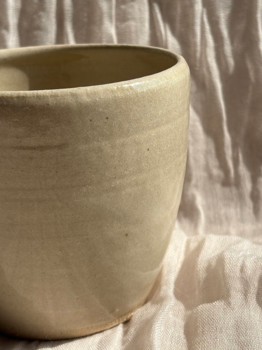 White 10cm Planter