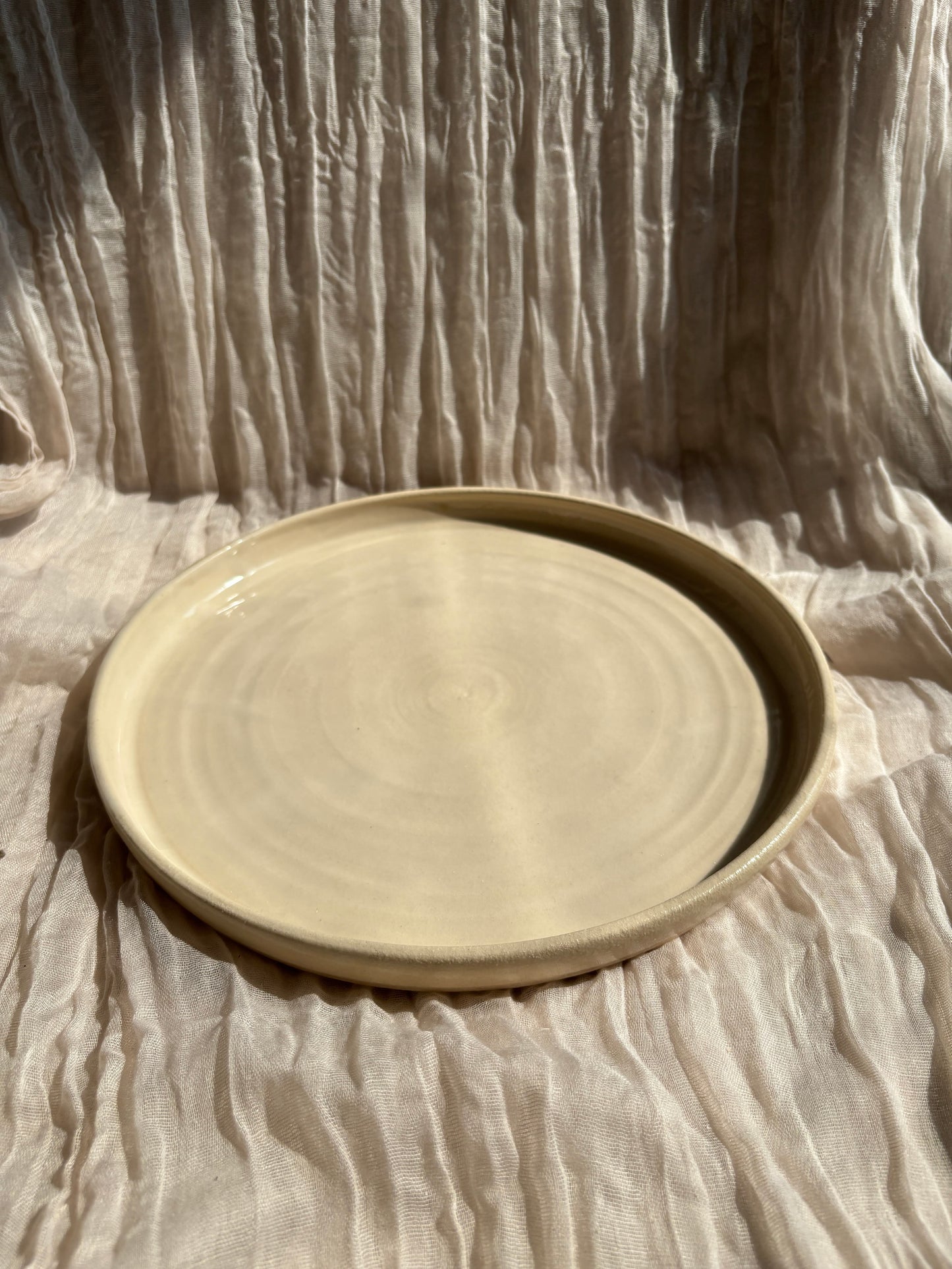 White Serving Platter