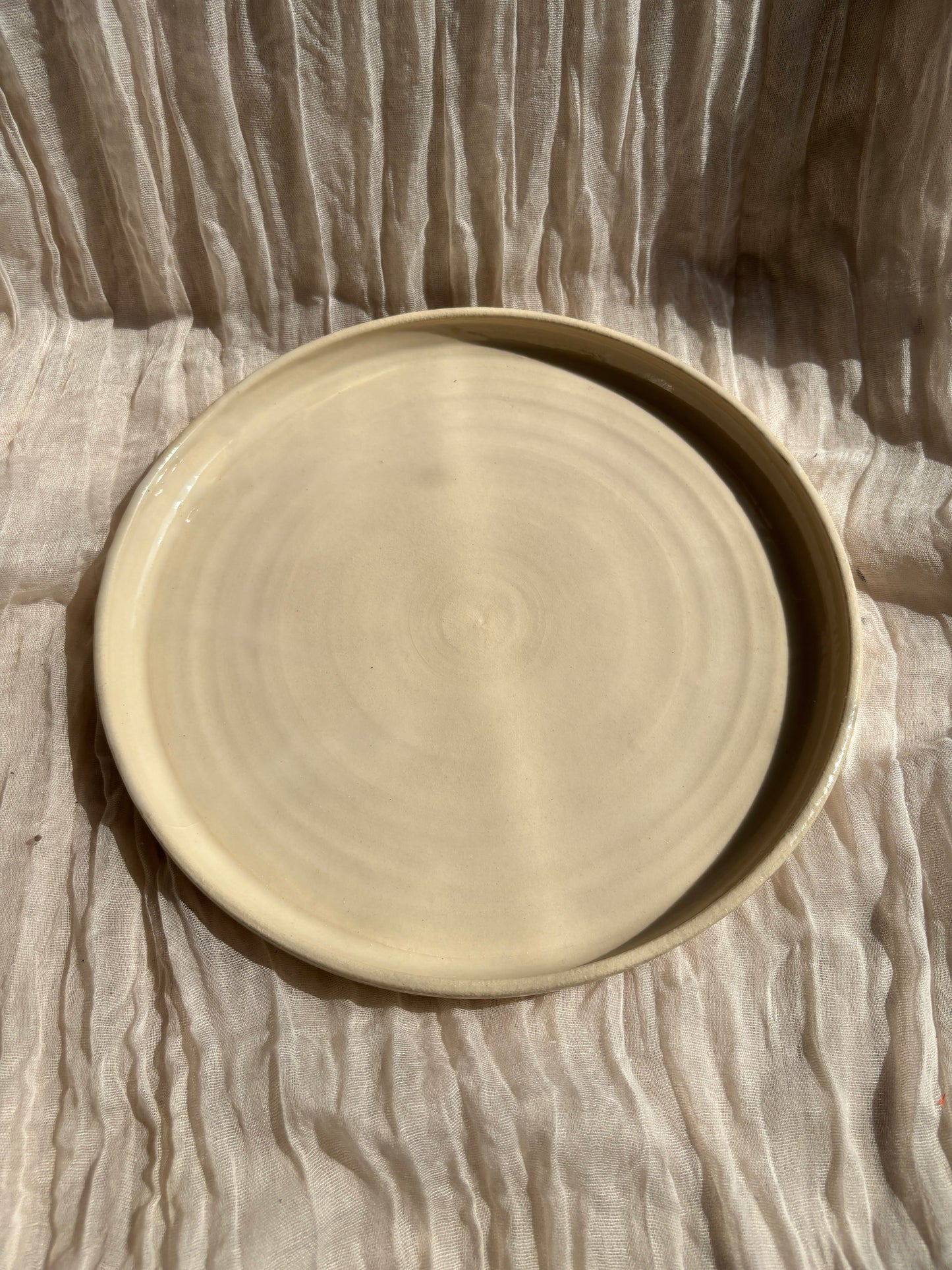 White Serving Platter