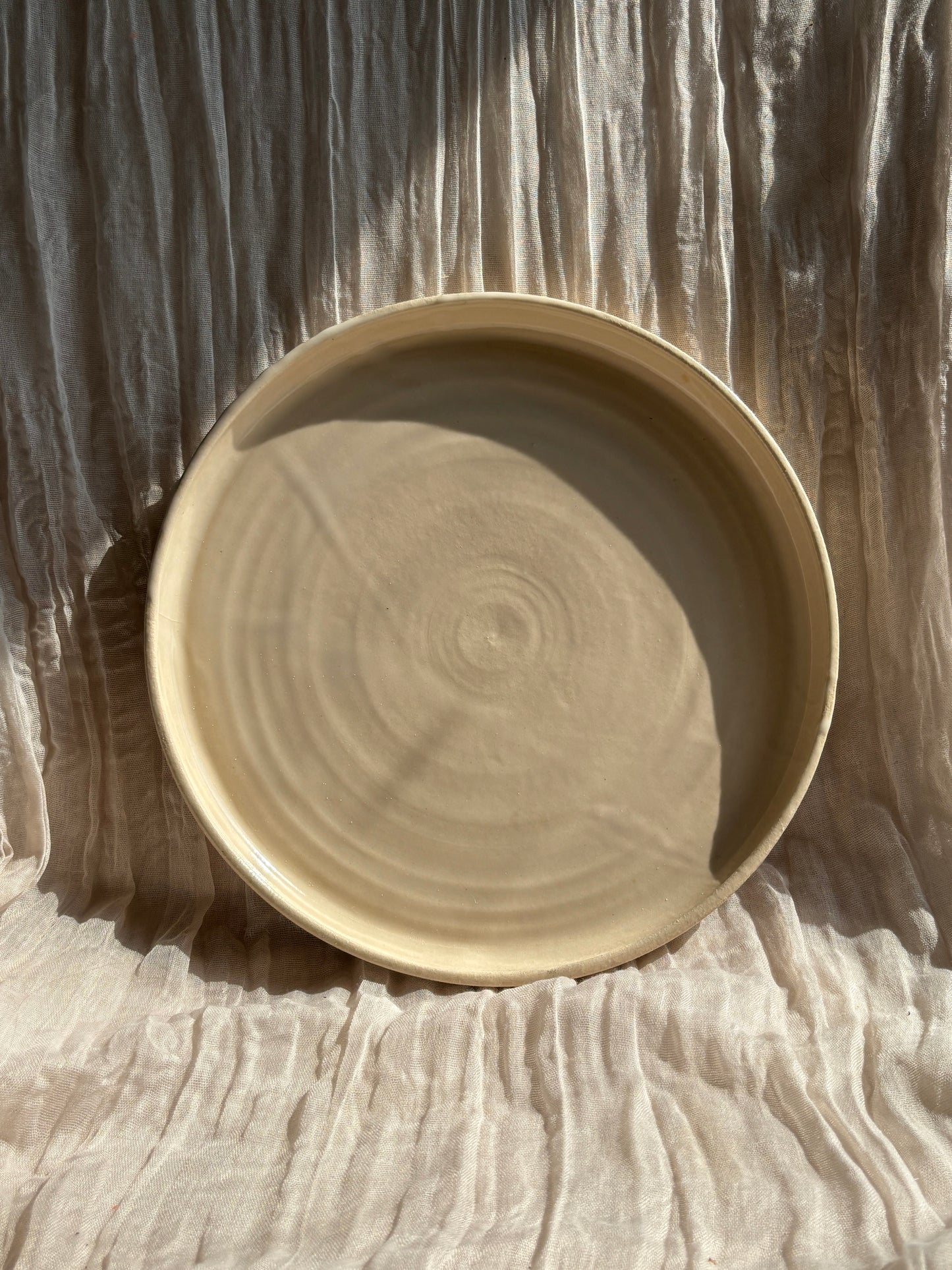 White Serving Platter