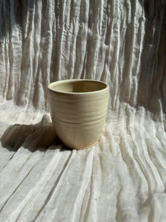 White 250ml cup