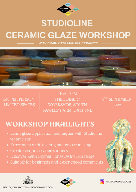 Glazing workshop hosted by Studio Line