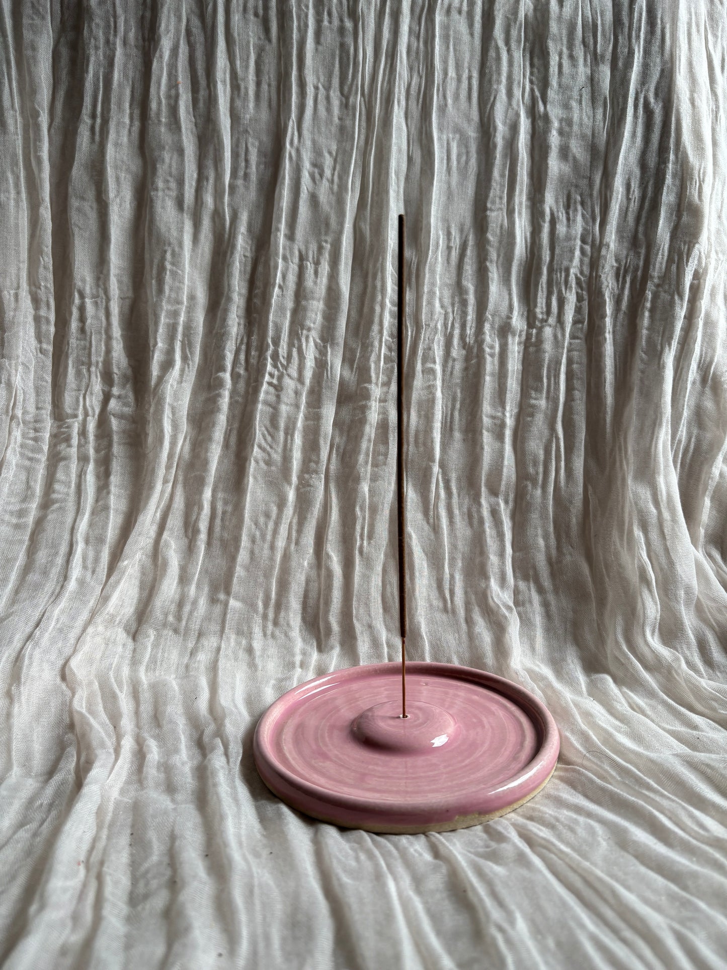 Candy Floss Pink Incense Stick Holder