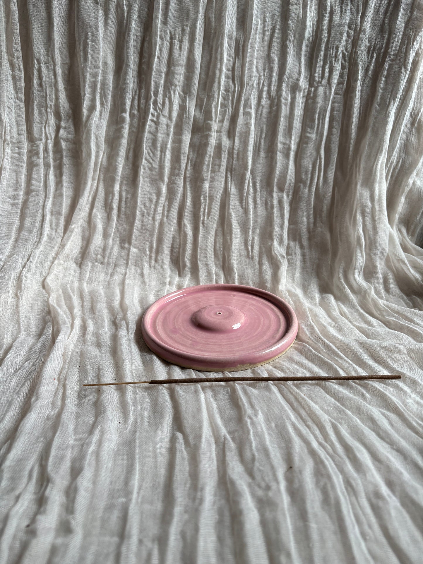 Candy Floss Pink Incense Stick Holder