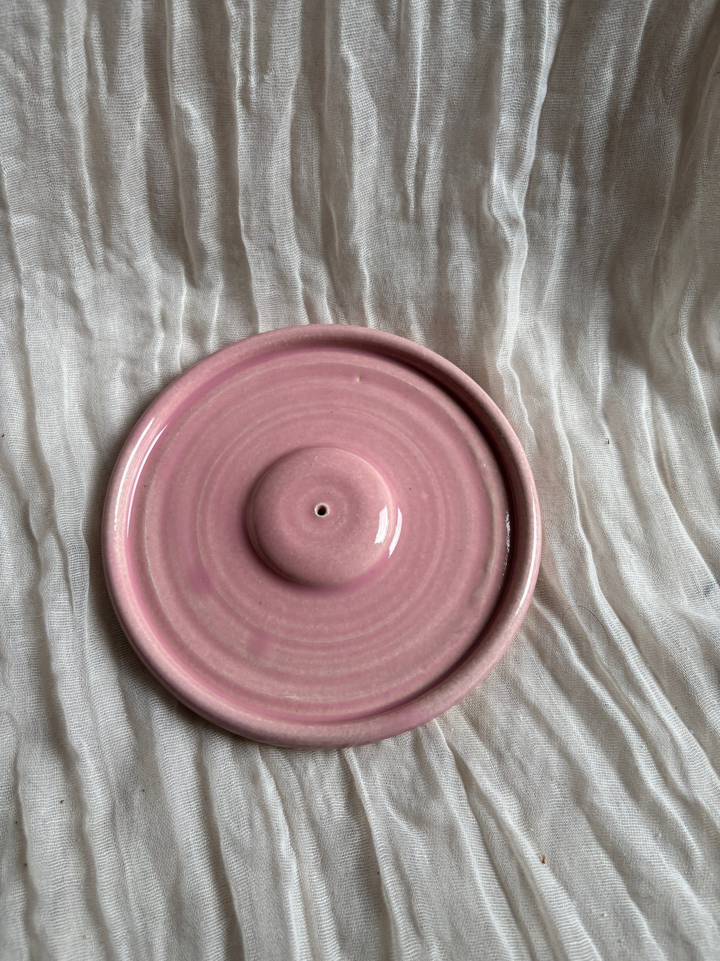 Candy Floss Pink Incense Stick Holder