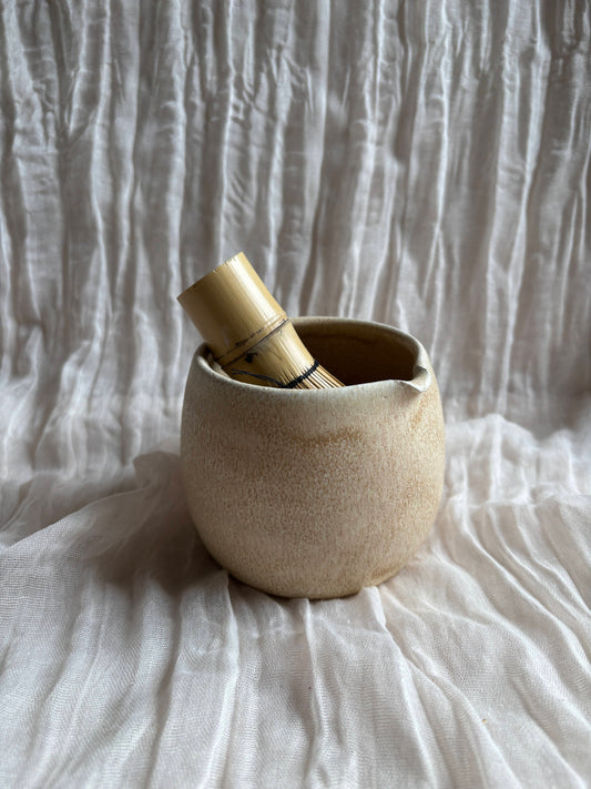 Cream Matcha Bowl
