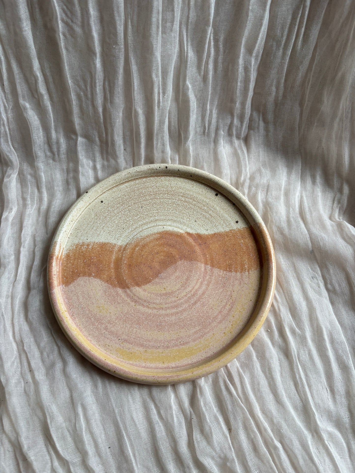 Dunes Ceramic Plate - As seen on The Great British Menu