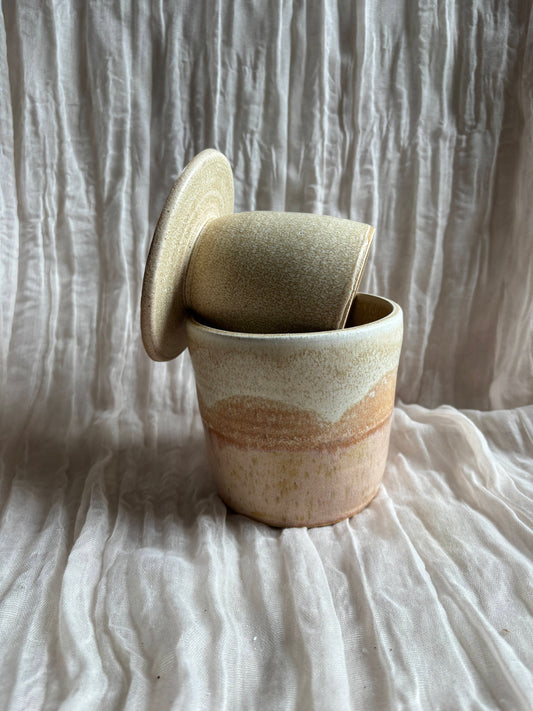 Dunes Butter Crock