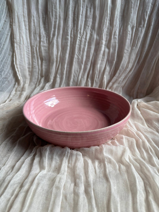 Candy Floss Pink Coupe Pasta Bowl