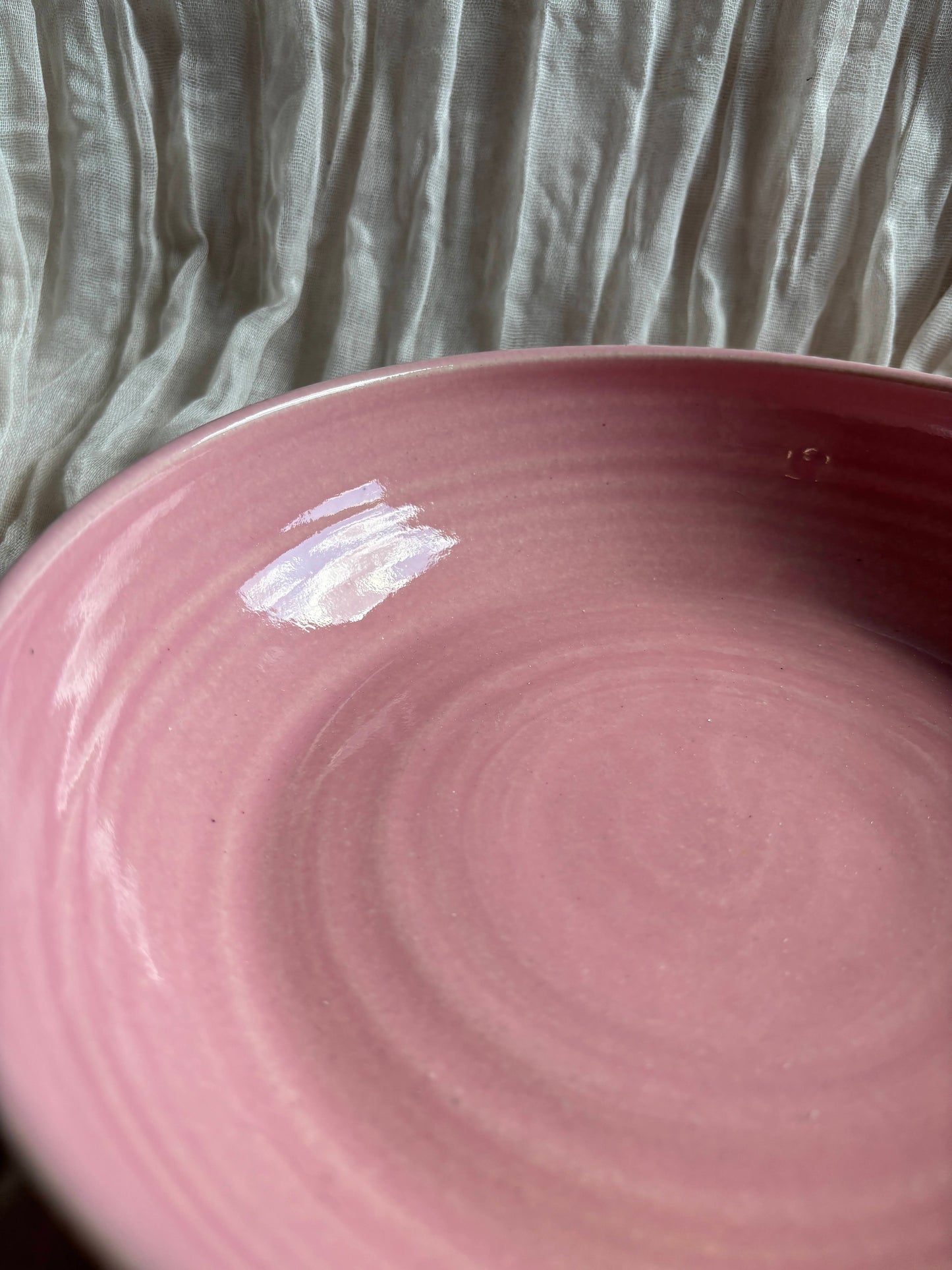 Candy Floss Pink Coupe Pasta Bowl
