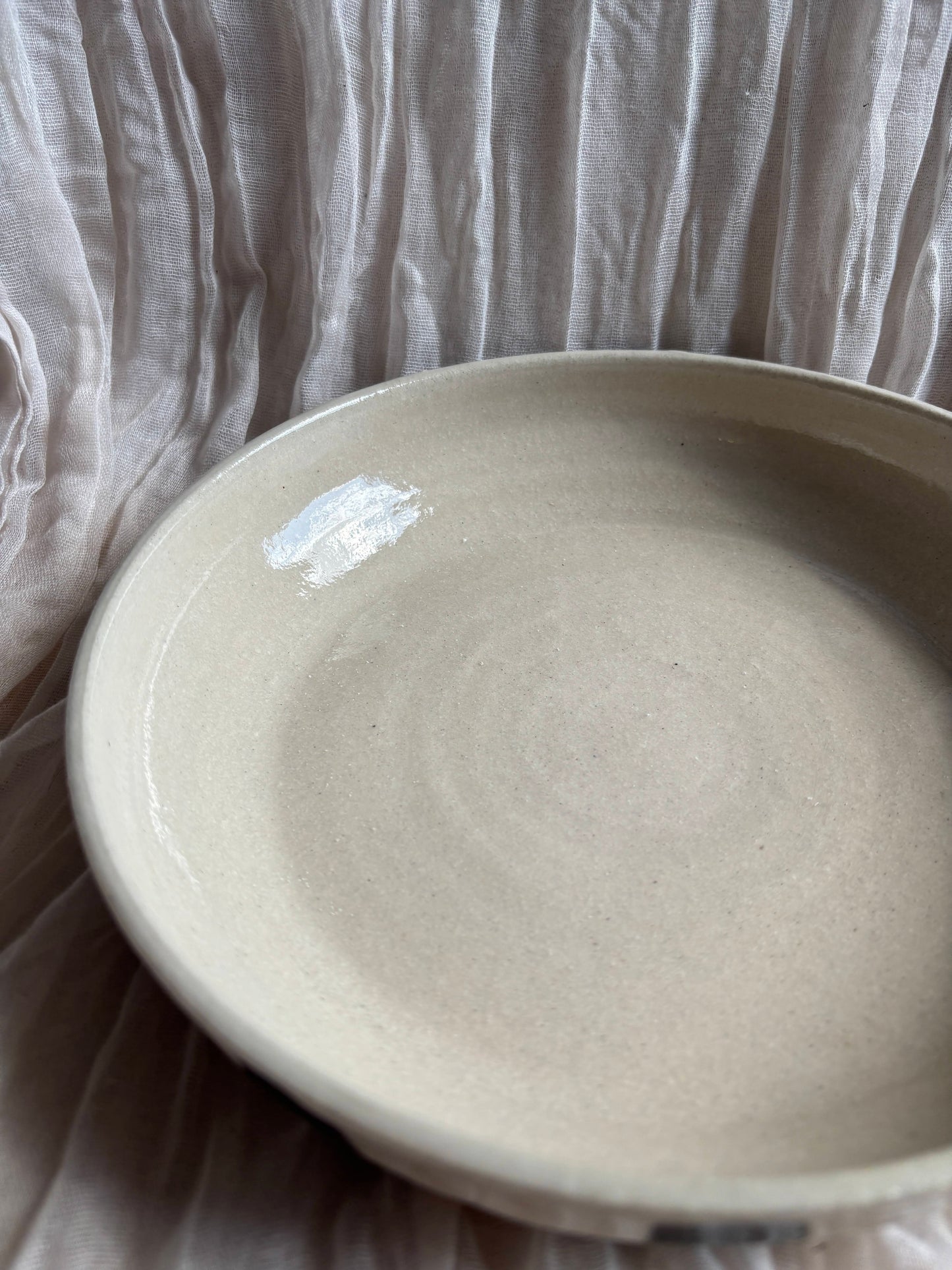 Stripe Coupe Pasta Bowl