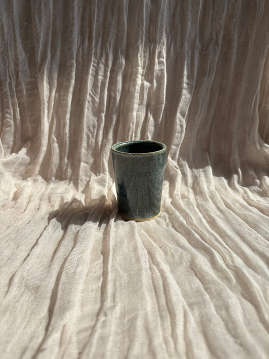 Green Double Espresso Cup