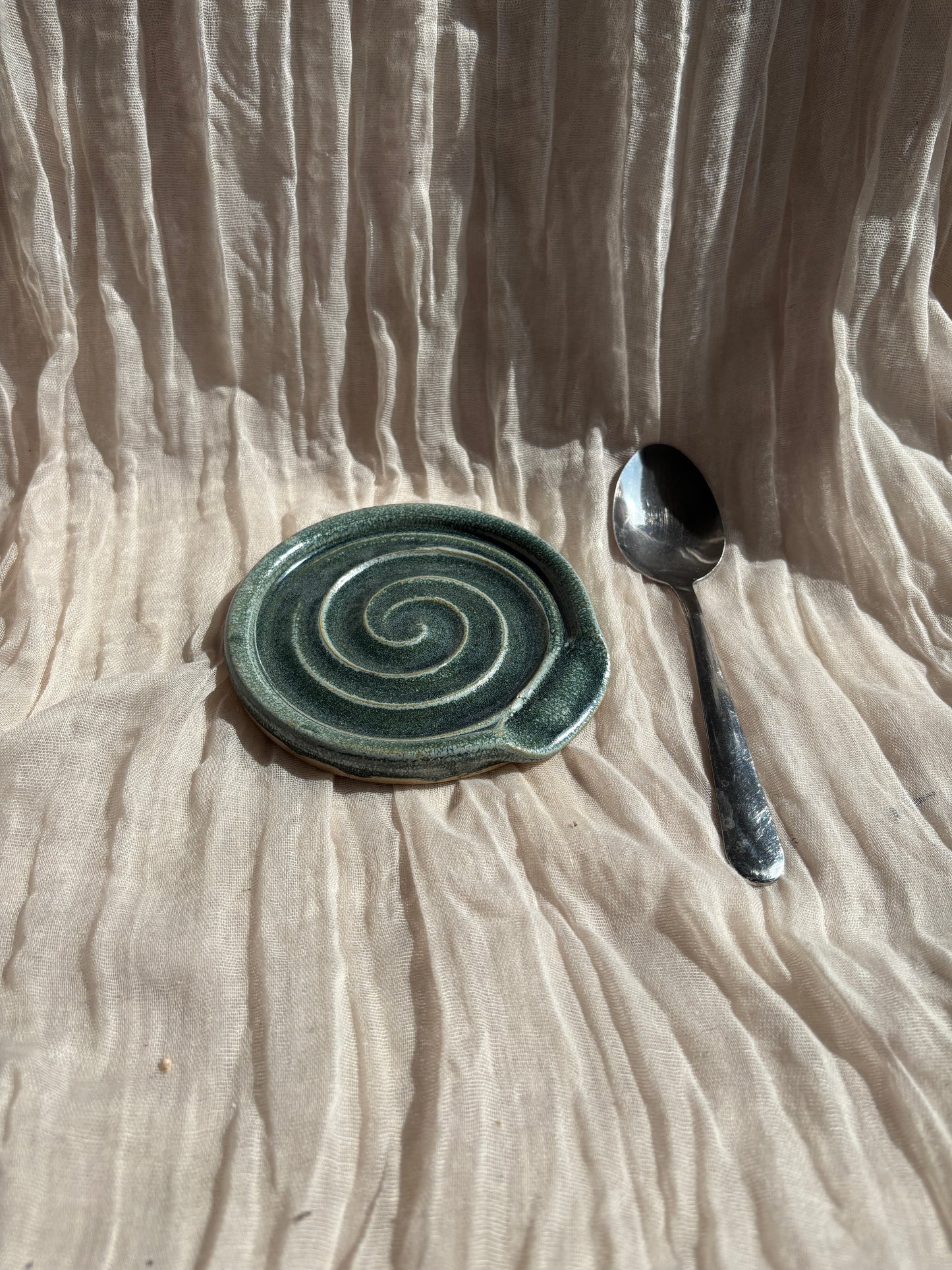 Green Spoon Rest
