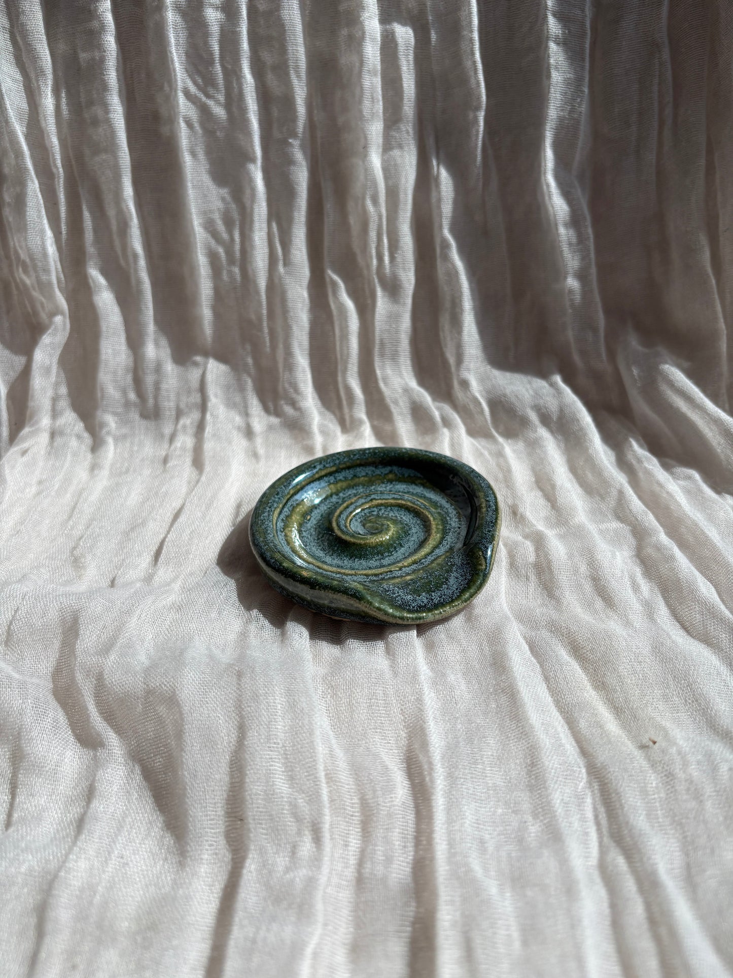 Green Mini Spoon Rest