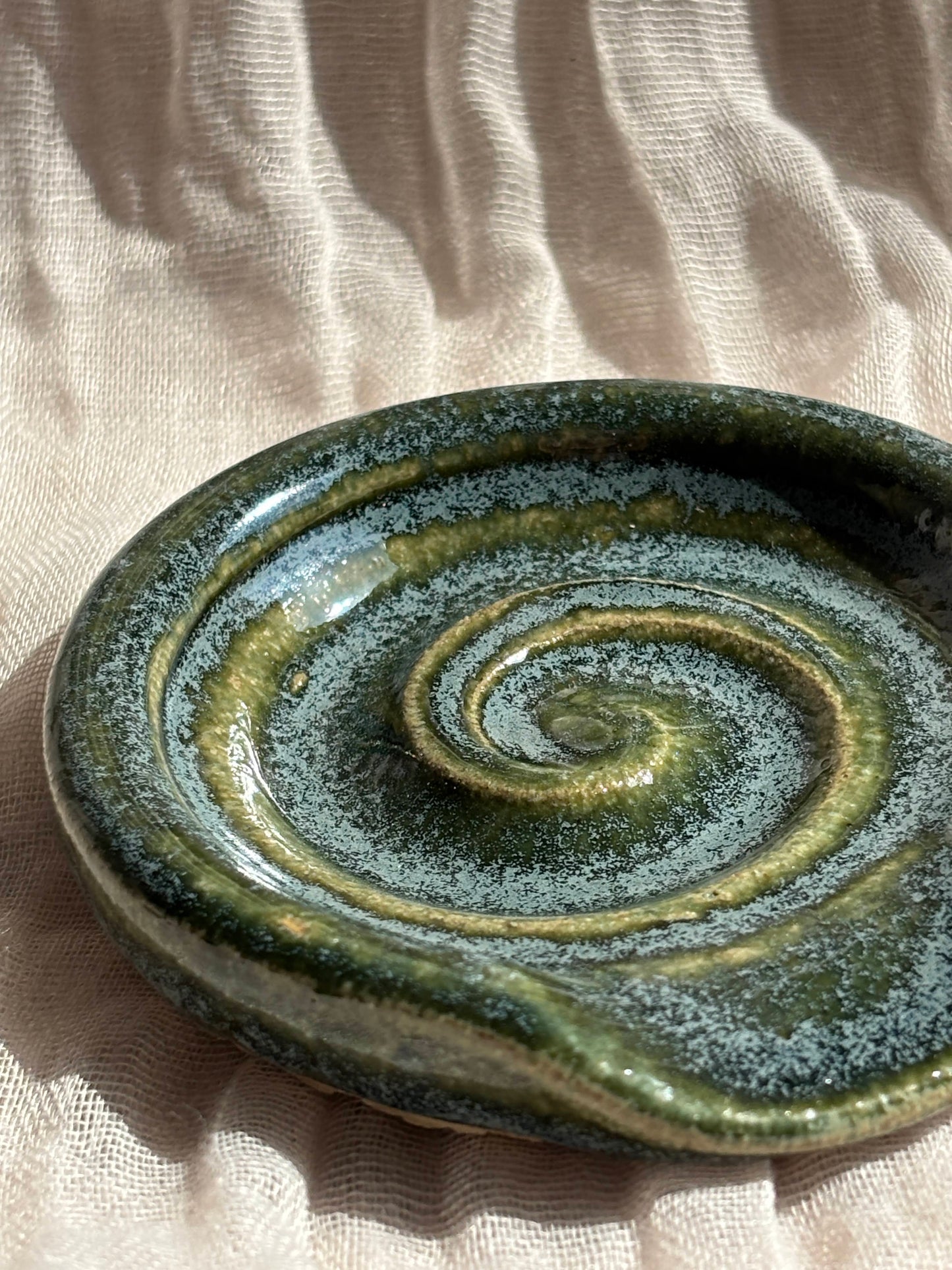 Green Mini Spoon Rest