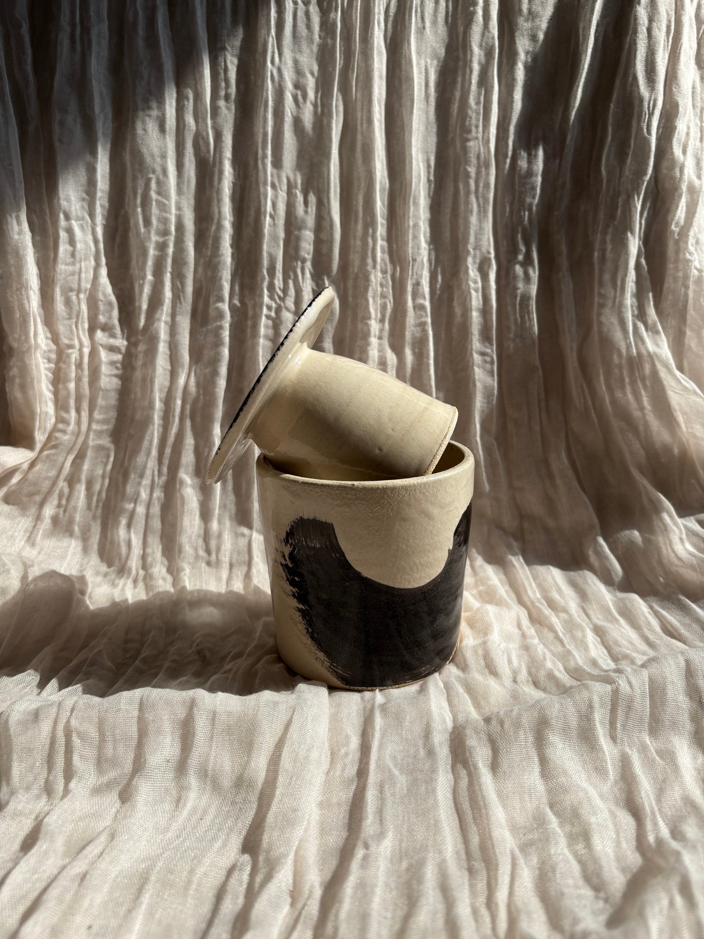 The Makers Mark Butter Crock