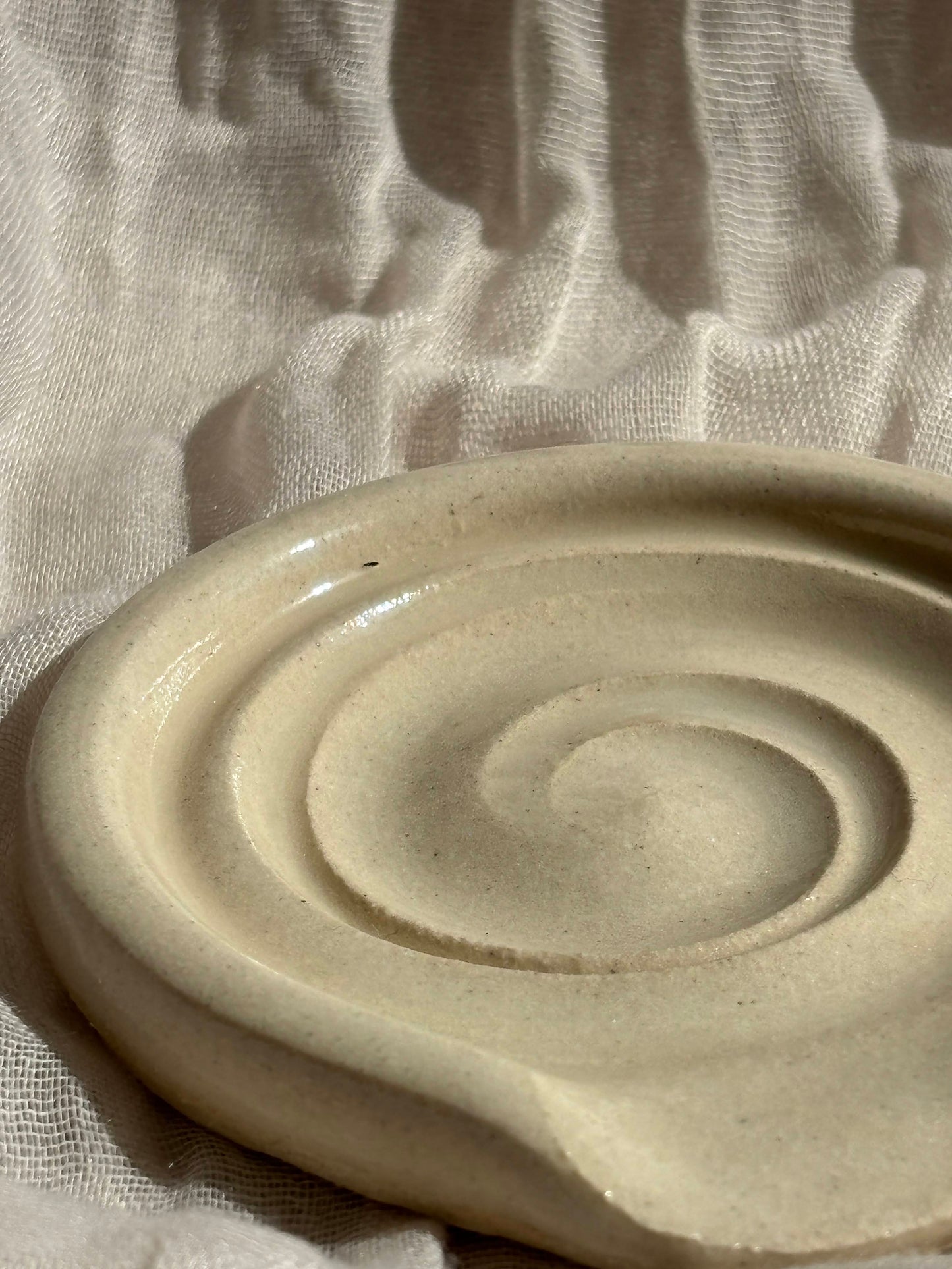 White Mini Spoon Rest