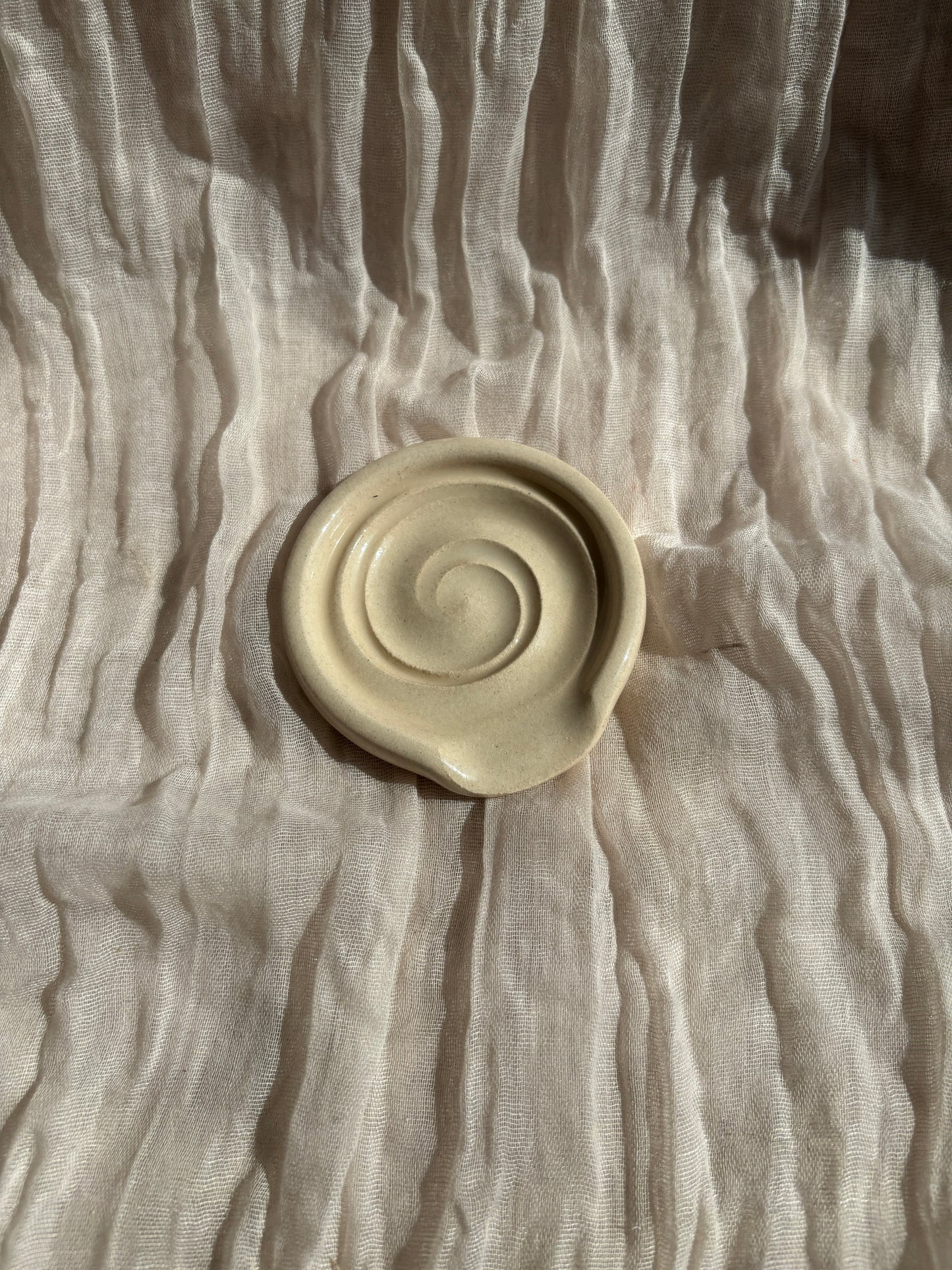 White Mini Spoon Rest