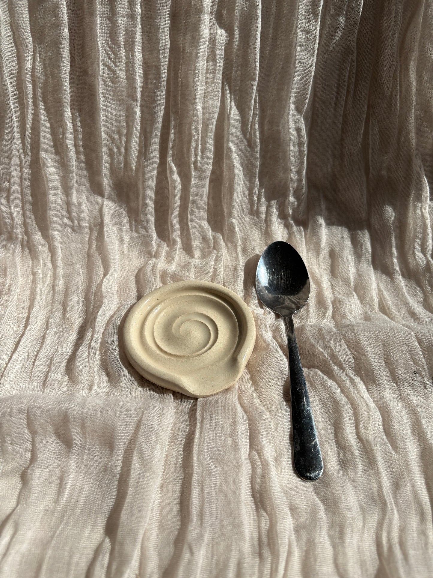 White Mini Spoon Rest
