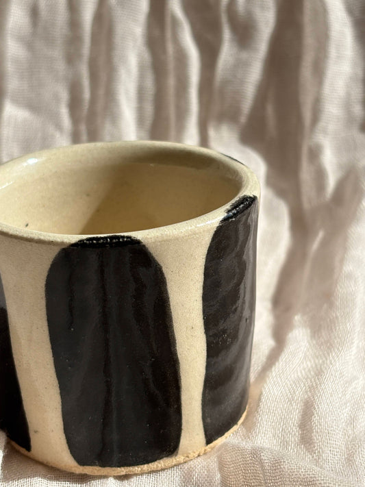 Stripe Espresso Cup