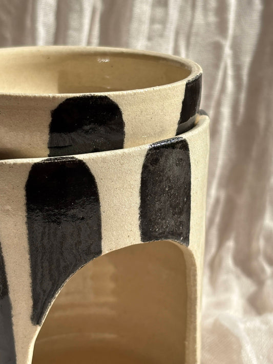 Stripe Wax Burner