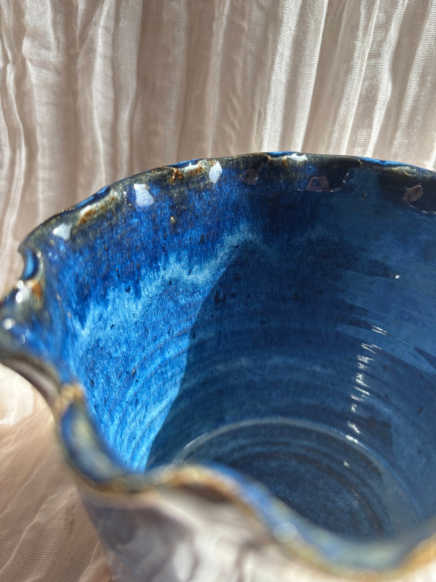 Sea Fever Scalloped Planter