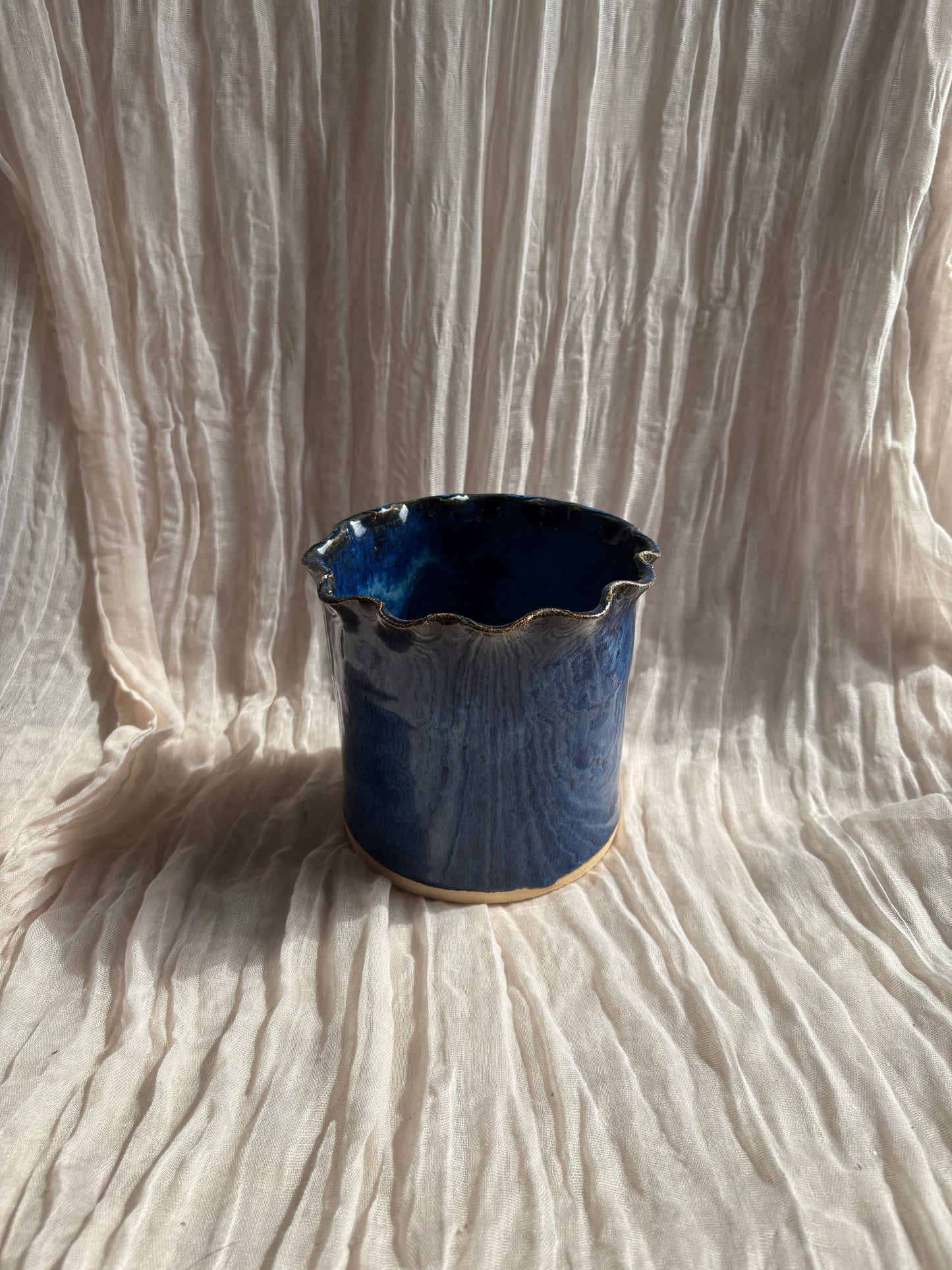 Sea Fever Scalloped Planter