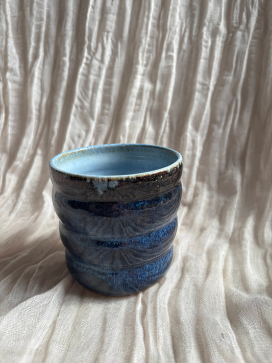 Sea Fever Bubble Ceramic Cup or Planter 350ml