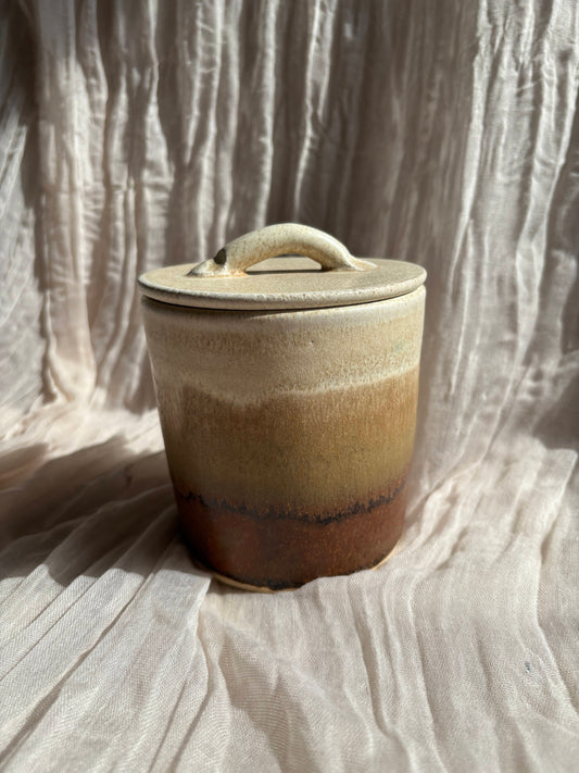 Sandstorm Butter Crock