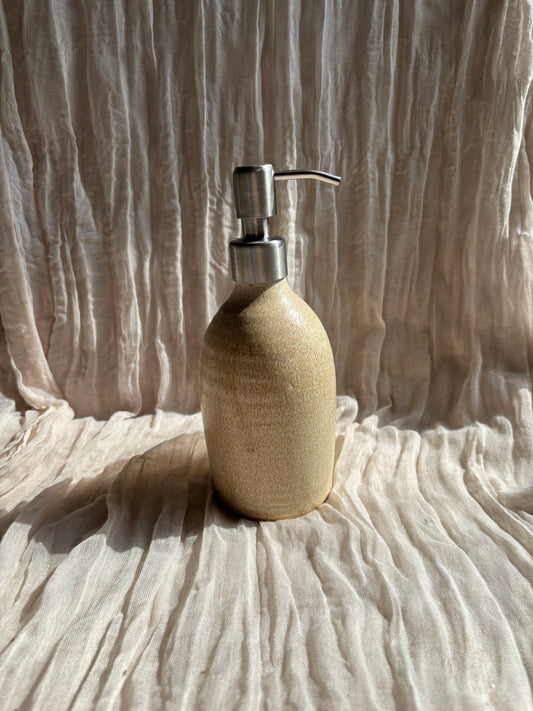 Cream Liquid Soap Dispenser Bottle
