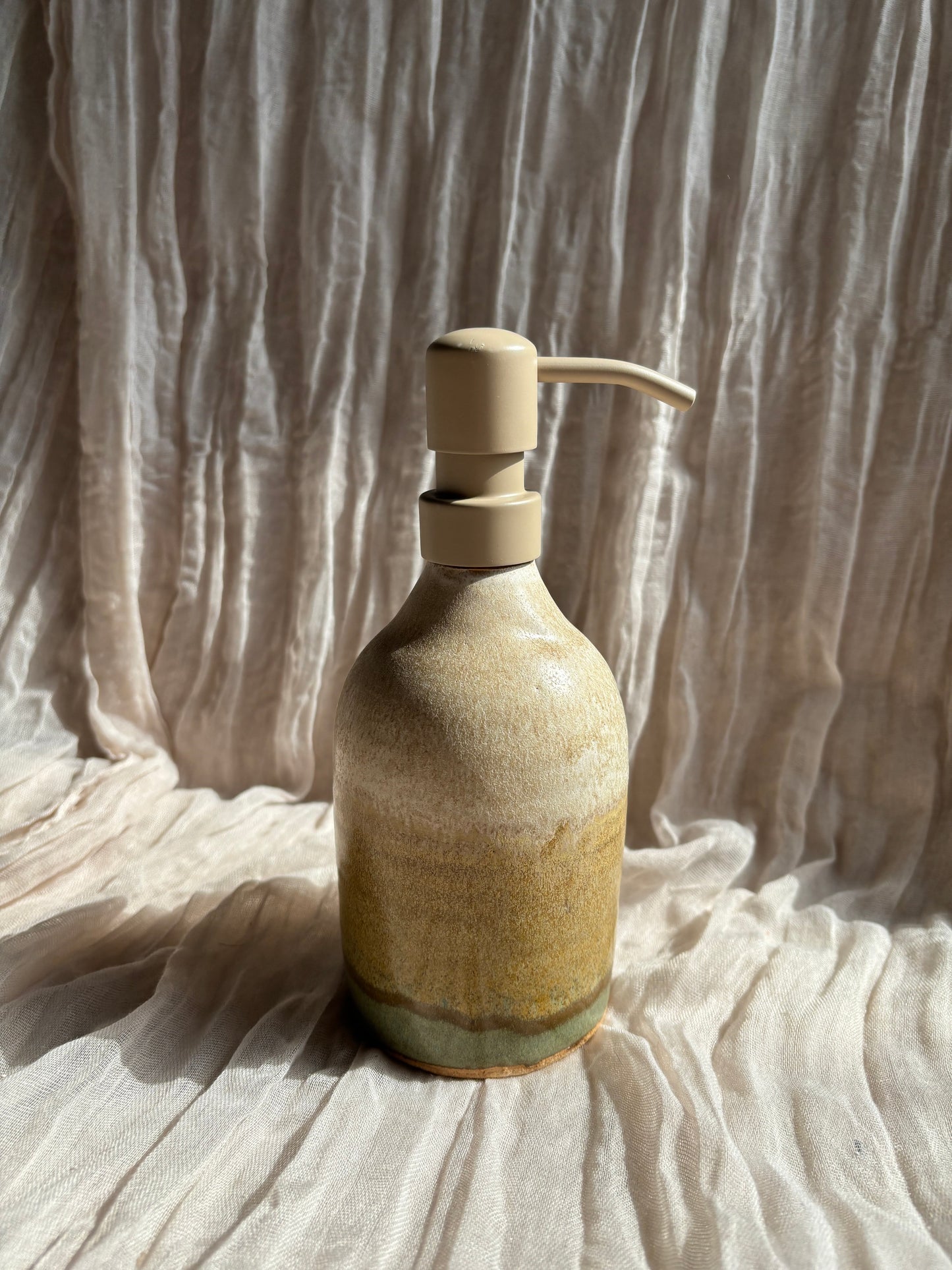 Bamboo Liquid Soap Dispenser Bottle