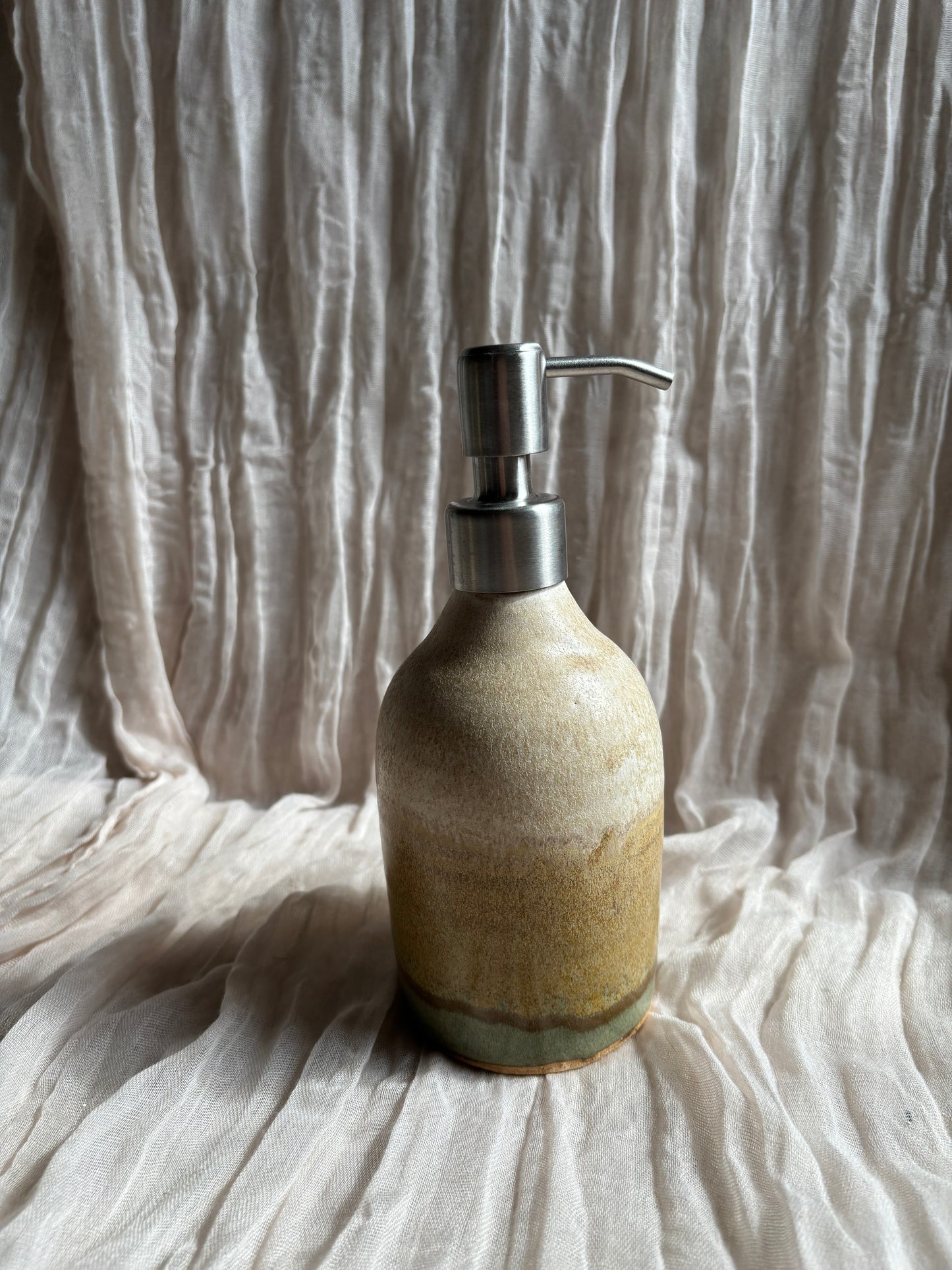 Bamboo Liquid Soap Dispenser Bottle