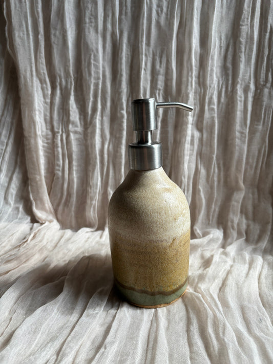 Bamboo Liquid Soap Dispenser Bottle