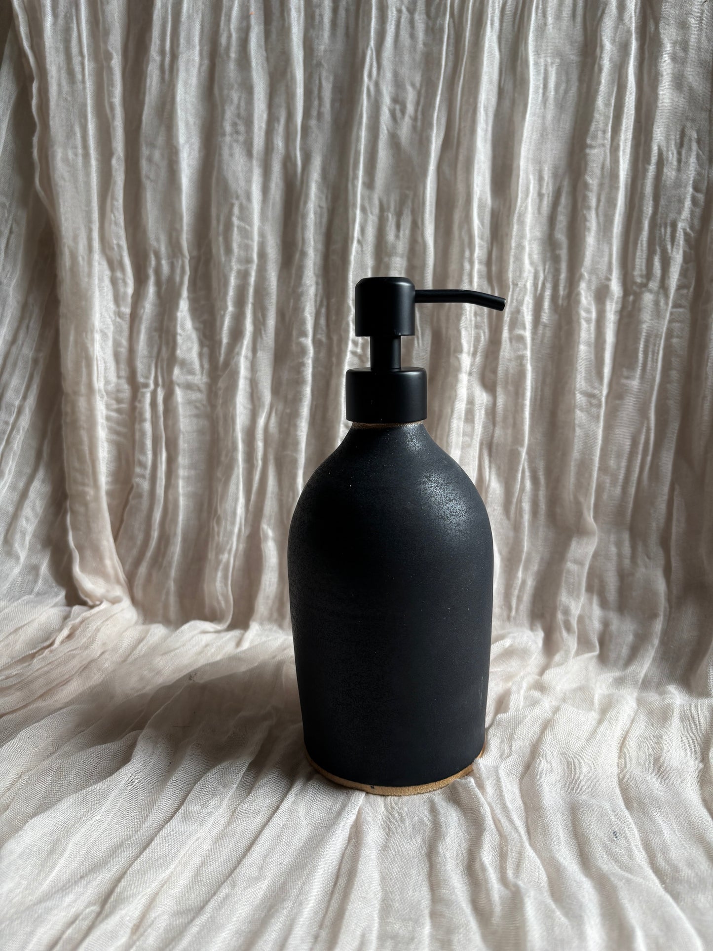 Black Liquid Soap Dispenser Bottle