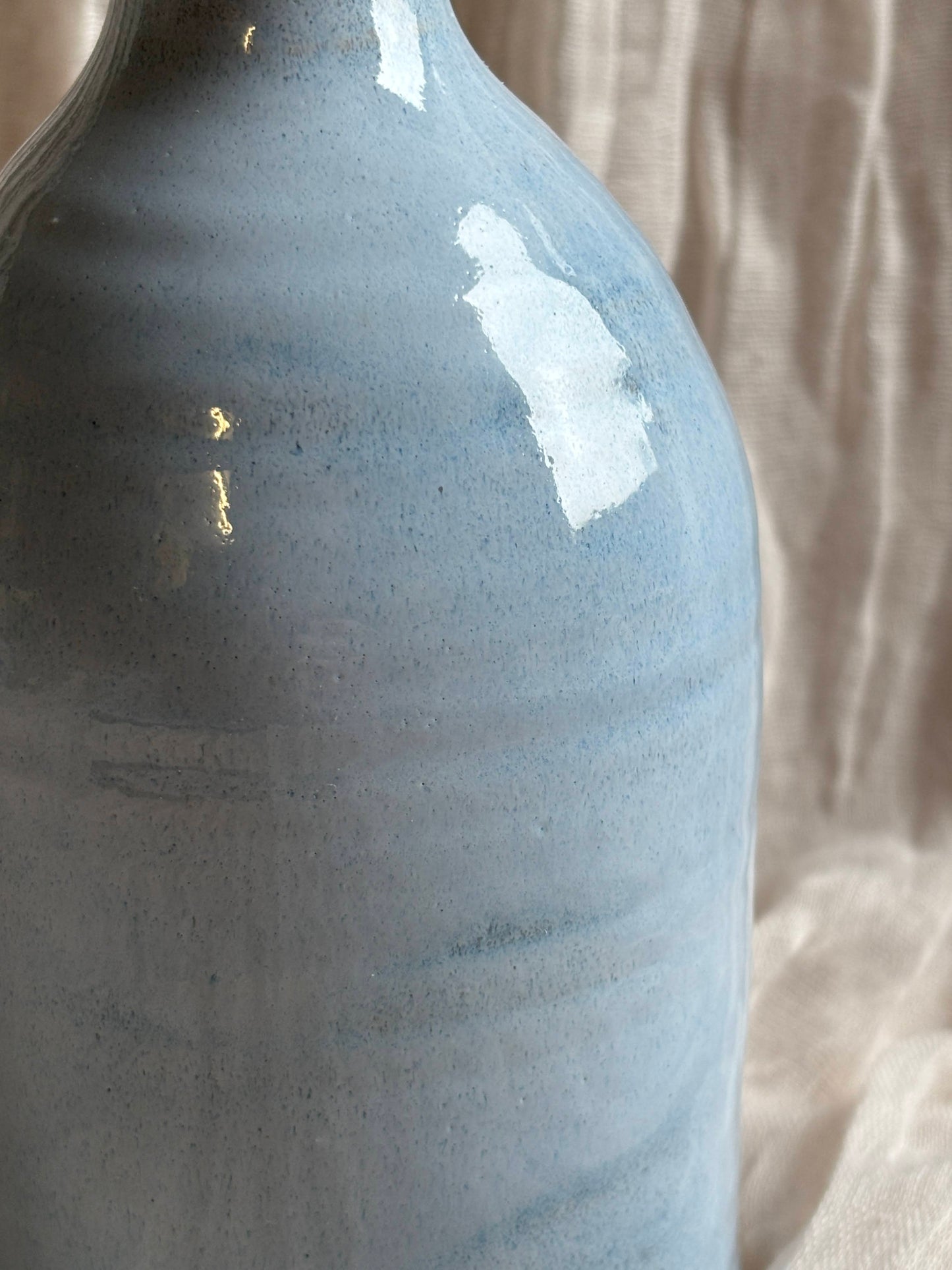 Sky Blue Liquid Soap Dispenser Bottle