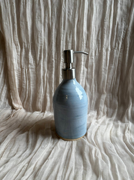 Sky Blue Liquid Soap Dispenser Bottle