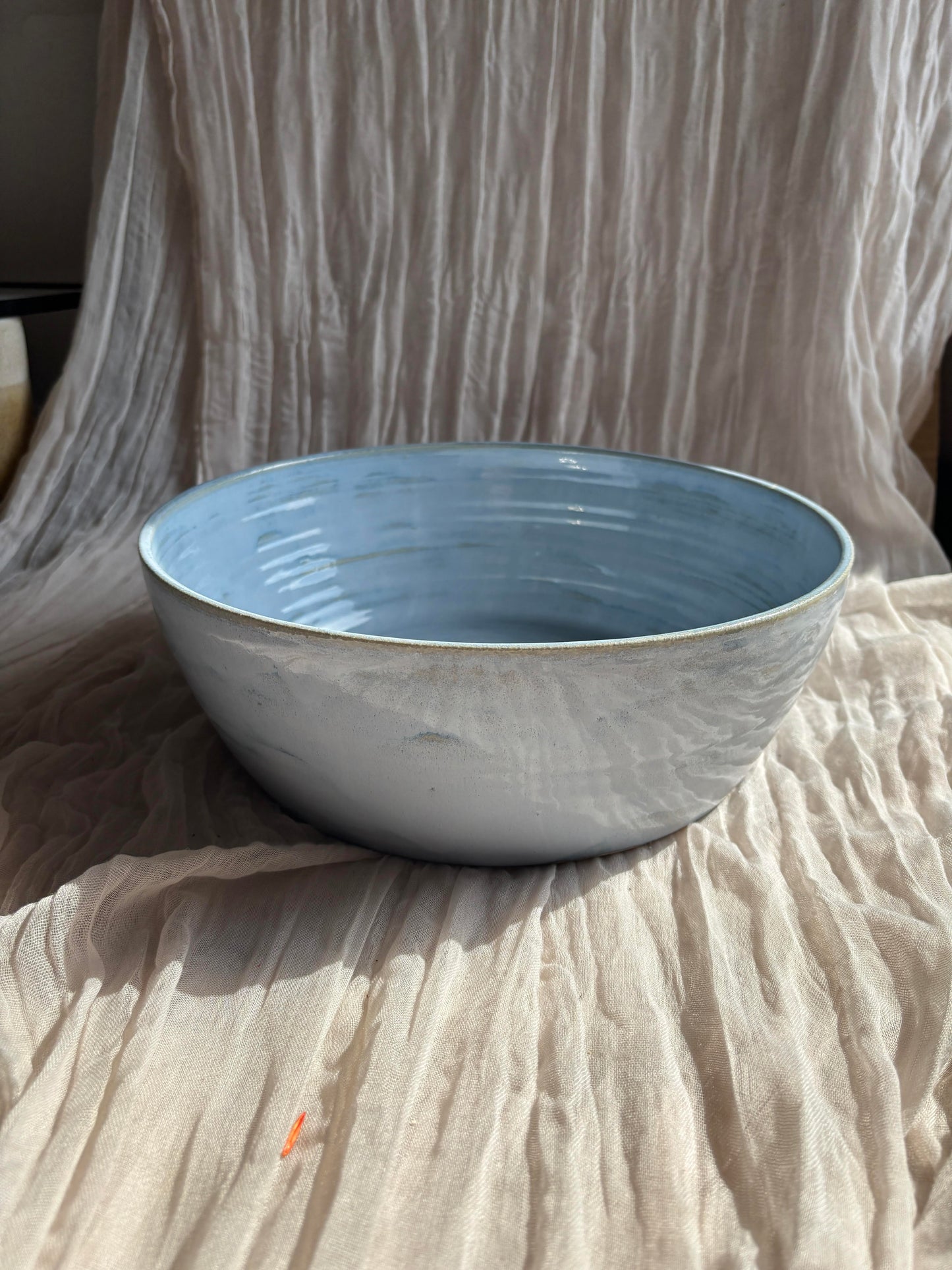 Sky Blue Fruit Bowl