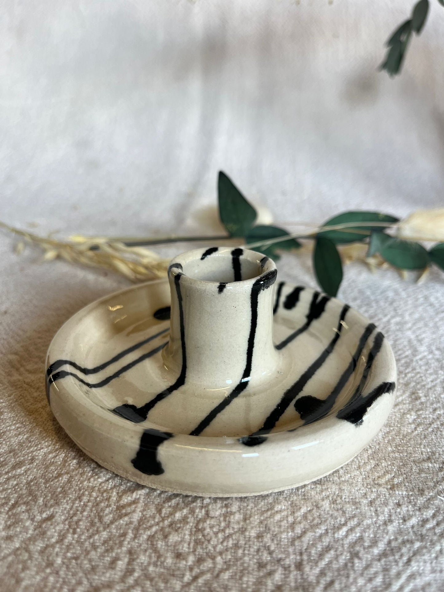 Drizzle Candlestick Holder