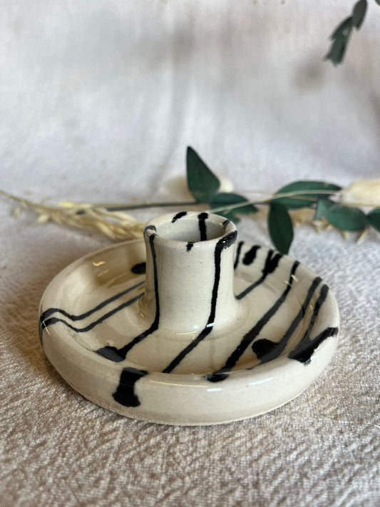 Drizzle Candlestick Holder