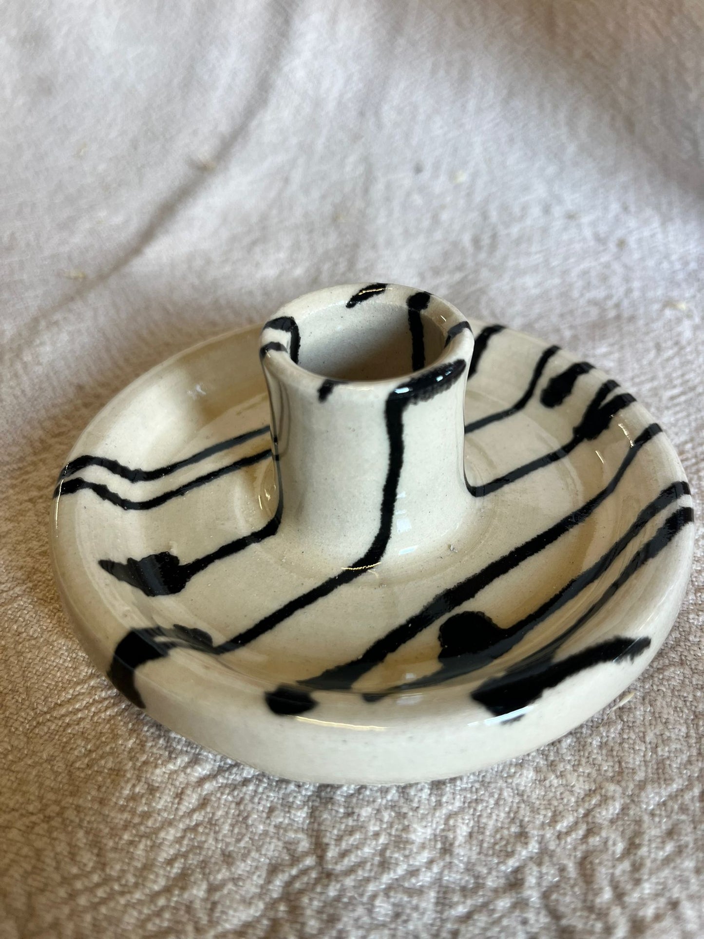 Drizzle Candlestick Holder