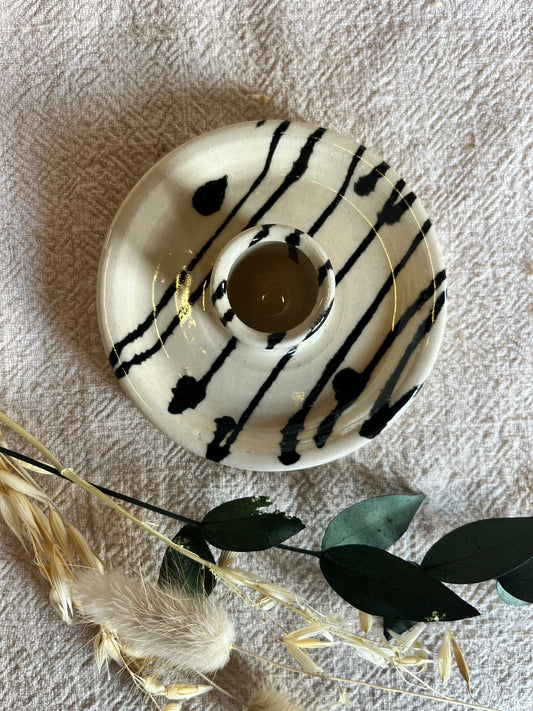 Drizzle Candlestick Holder