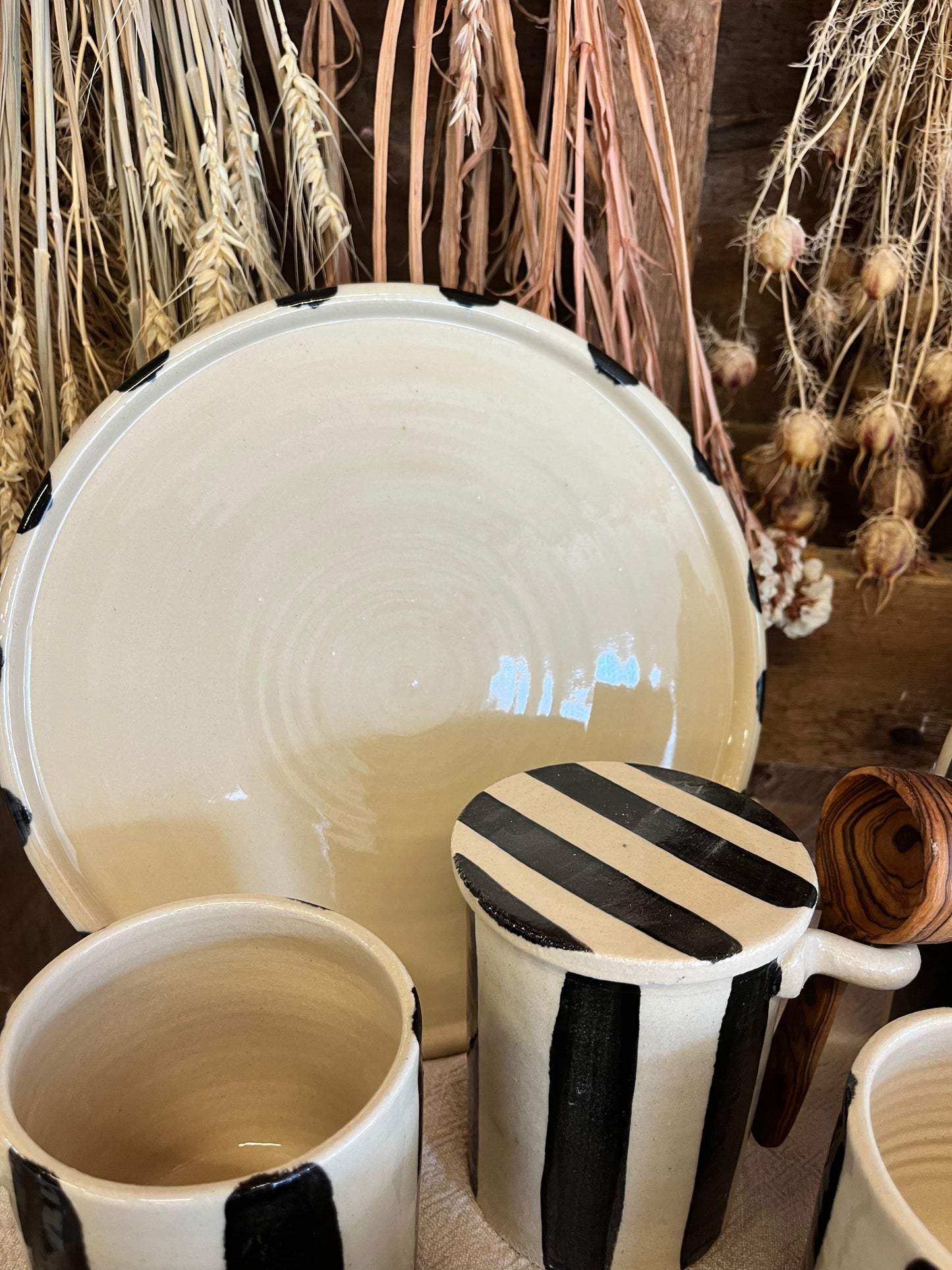 Seconds Bundle 10. Large Striped Kitchen Set