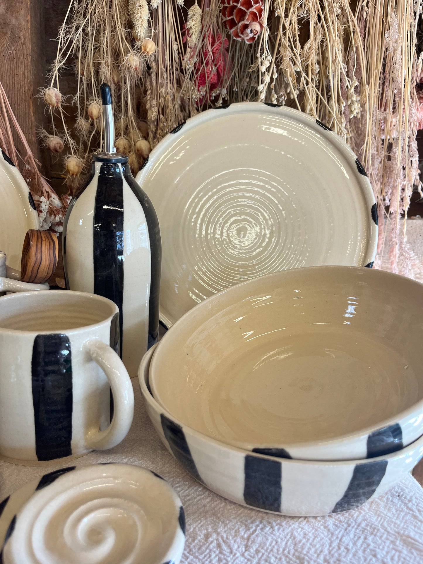 Seconds Bundle 10. Large Striped Kitchen Set